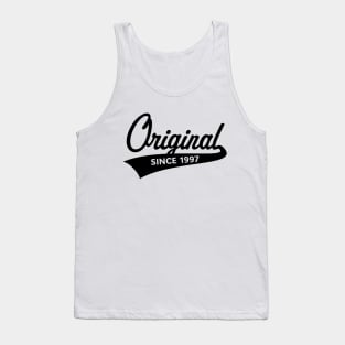 Original Since 1997 (Year Of Birth / Birthday / Black) Tank Top